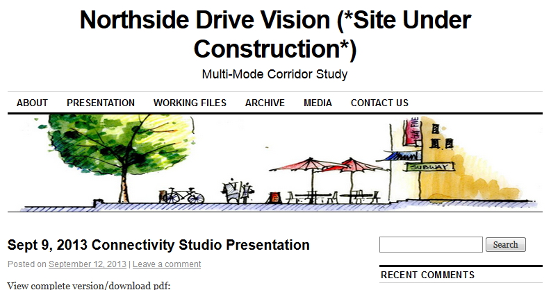 North Side Drive Vision Website